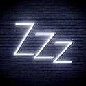 advpro-zzz-ultra-bright-led-neon-sign-fnu0228 - White