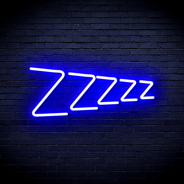 advpro-zzzzz-ultra-bright-led-neon-sign-fnu0229 - Blue