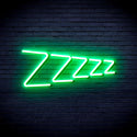 advpro-zzzzz-ultra-bright-led-neon-sign-fnu0229 - Green