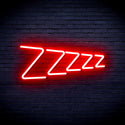 advpro-zzzzz-ultra-bright-led-neon-sign-fnu0229 - Red