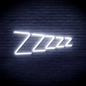 advpro-zzzzz-ultra-bright-led-neon-sign-fnu0229 - White