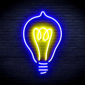 advpro-light-blub-ultra-bright-led-neon-sign-fnu0230 - Blue & Yellow