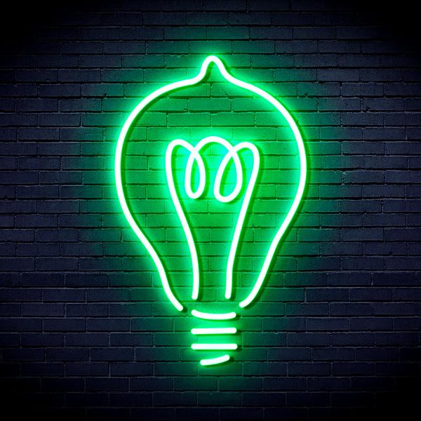 advpro-light-blub-ultra-bright-led-neon-sign-fnu0230 - Green
