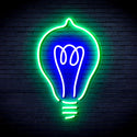 advpro-light-blub-ultra-bright-led-neon-sign-fnu0230 - Green & Blue