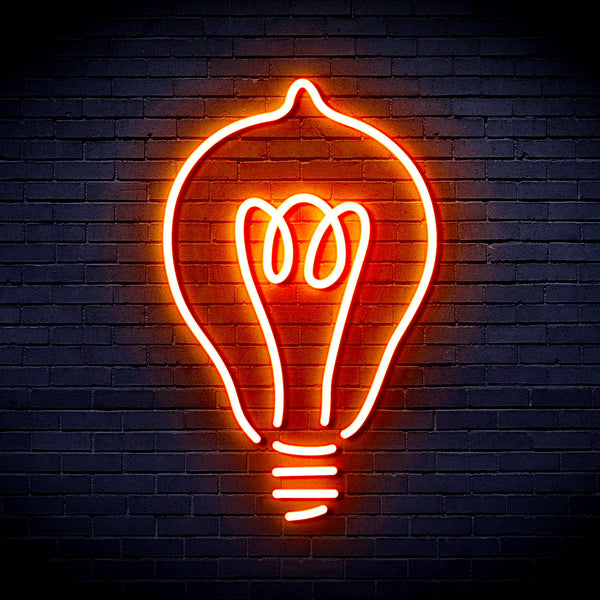 advpro-light-blub-ultra-bright-led-neon-sign-fnu0230 - Orange
