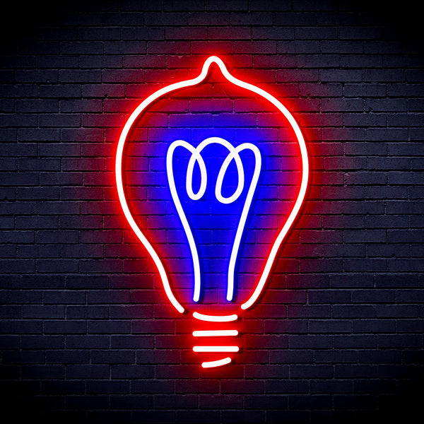 advpro-light-blub-ultra-bright-led-neon-sign-fnu0230 - Red & Blue