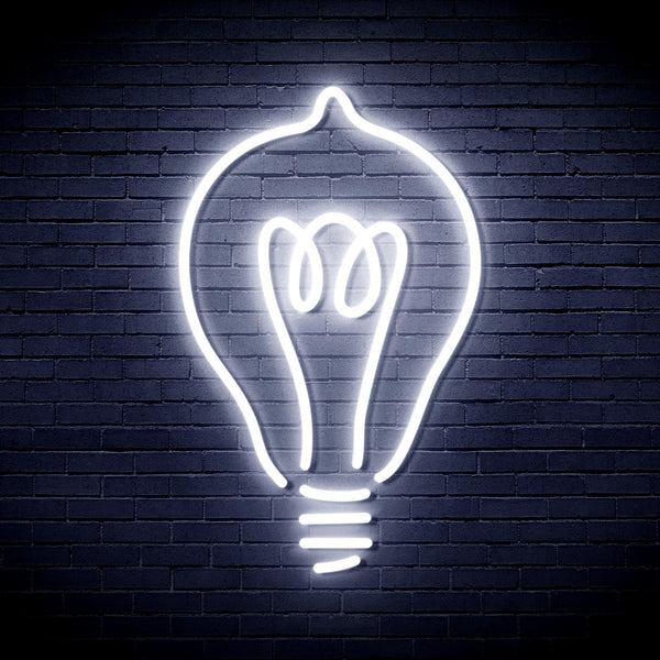 advpro-light-blub-ultra-bright-led-neon-sign-fnu0230 - White