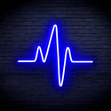 advpro-heart-beat-pulse-ultra-bright-led-neon-sign-fnu0234 - Blue