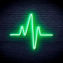 advpro-heart-beat-pulse-ultra-bright-led-neon-sign-fnu0234 - Green