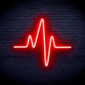 advpro-heart-beat-pulse-ultra-bright-led-neon-sign-fnu0234 - Red