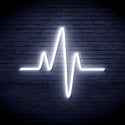 advpro-heart-beat-pulse-ultra-bright-led-neon-sign-fnu0234 - White