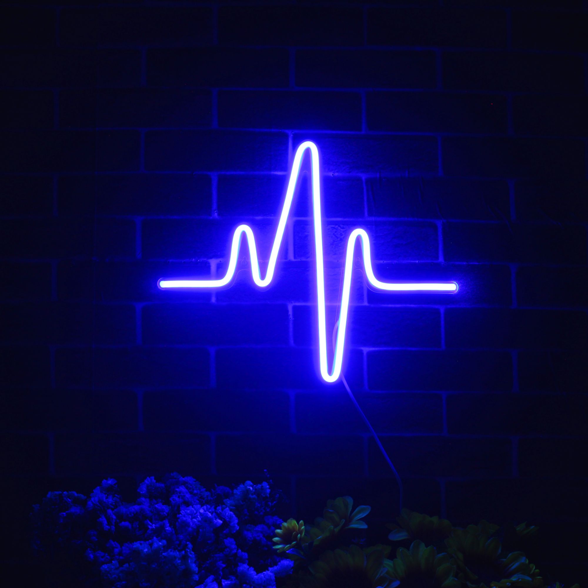 ADVPRO Heart Beat Pulse Ultra-Bright LED Neon Sign with 13 combinations ...