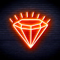 advpro-diamond-ultra-bright-led-neon-sign-fnu0235 - Orange