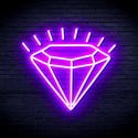 advpro-diamond-ultra-bright-led-neon-sign-fnu0235 - Purple