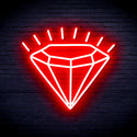 advpro-diamond-ultra-bright-led-neon-sign-fnu0235 - Red