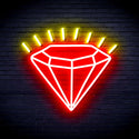 advpro-diamond-ultra-bright-led-neon-sign-fnu0235 - Red & Yellow