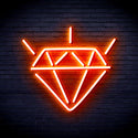 advpro-diamond-ultra-bright-led-neon-sign-fnu0236 - Orange