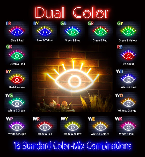 advpro-eye-ultra-bright-led-neon-sign-fnu0237 - Dual-Color