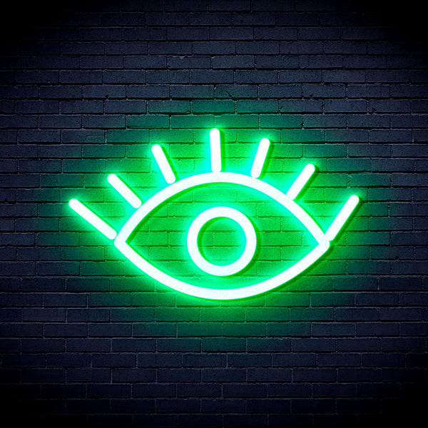 advpro-eye-ultra-bright-led-neon-sign-fnu0237 - Green
