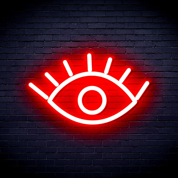 advpro-eye-ultra-bright-led-neon-sign-fnu0237 - Red