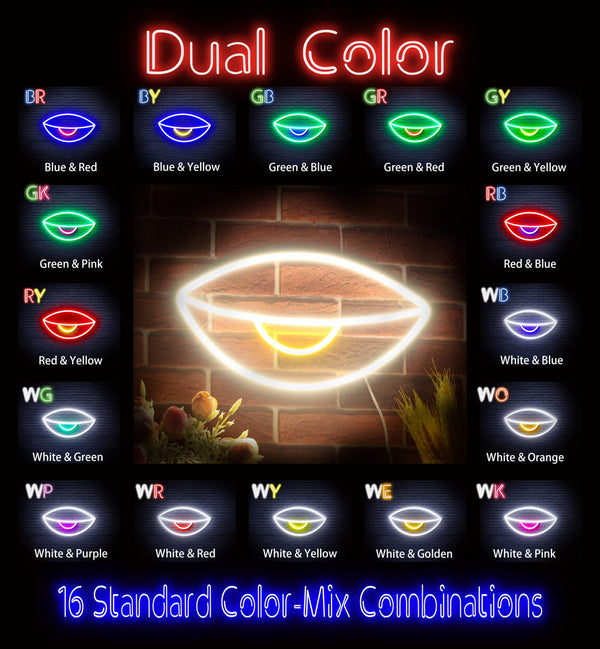 advpro-sleepy-eye-ultra-bright-led-neon-sign-fnu0238 - Dual-Color