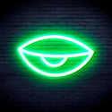 advpro-sleepy-eye-ultra-bright-led-neon-sign-fnu0238 - Green