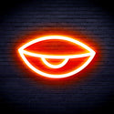 advpro-sleepy-eye-ultra-bright-led-neon-sign-fnu0238 - Orange