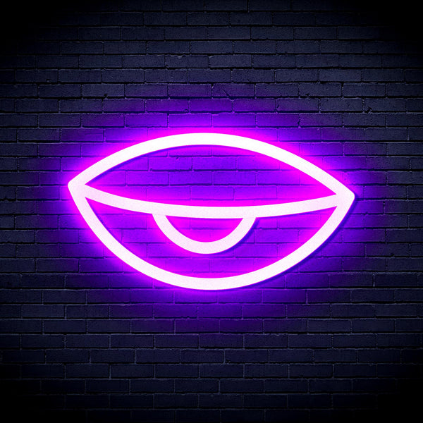 advpro-sleepy-eye-ultra-bright-led-neon-sign-fnu0238 - Purple