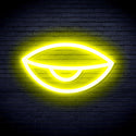 advpro-sleepy-eye-ultra-bright-led-neon-sign-fnu0238 - Yellow