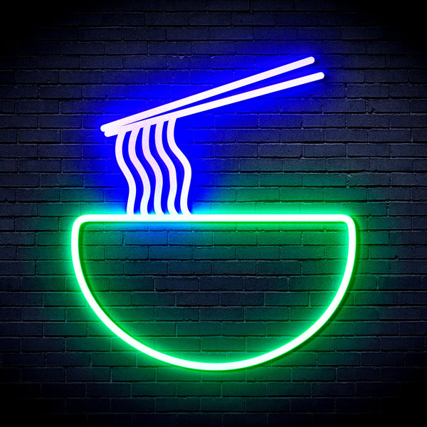 advpro-ramen-ultra-bright-led-neon-sign-fnu0240 - Green & Blue