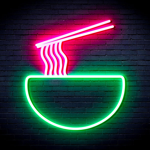 advpro-ramen-ultra-bright-led-neon-sign-fnu0240 - Green & Pink
