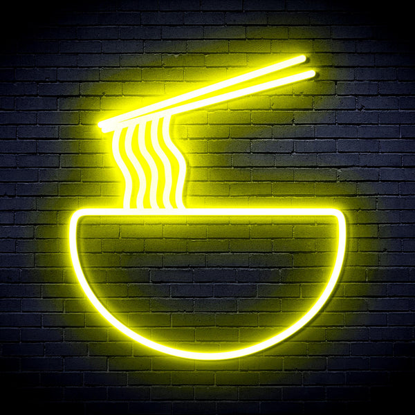 advpro-ramen-ultra-bright-led-neon-sign-fnu0240 - Yellow