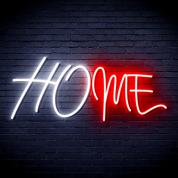 advpro-home-ultra-bright-led-neon-sign-fnu0242 - White & Red