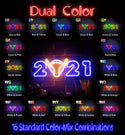 advpro-2021-with-ox-head-ultra-bright-led-neon-sign-fnu0243 - Dual-Color
