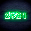 advpro-2021-with-ox-head-ultra-bright-led-neon-sign-fnu0243 - Green