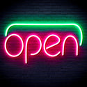 advpro-open-ultra-bright-led-neon-sign-fnu0244 - Green & Pink