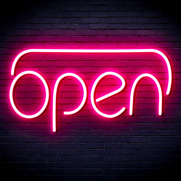 advpro-open-ultra-bright-led-neon-sign-fnu0244 - Pink