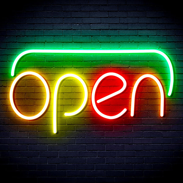 advpro-open-ultra-bright-led-neon-sign-fnu0244 - Multi-Color 4