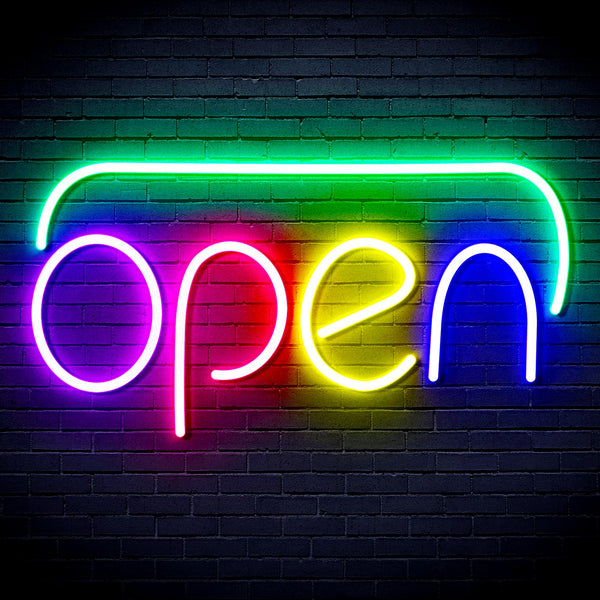 advpro-open-ultra-bright-led-neon-sign-fnu0244 - Multi-Color 5