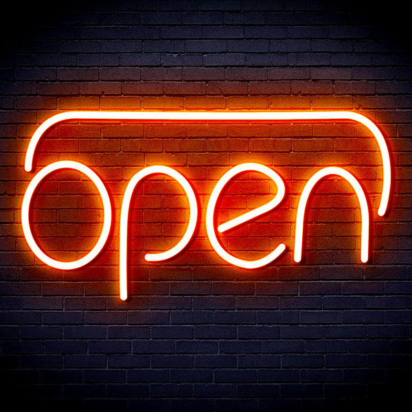 advpro-open-ultra-bright-led-neon-sign-fnu0244 - Orange
