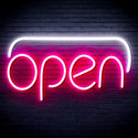 advpro-open-ultra-bright-led-neon-sign-fnu0244 - White & Pink