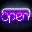 advpro-open-ultra-bright-led-neon-sign-fnu0244 - White & Purple