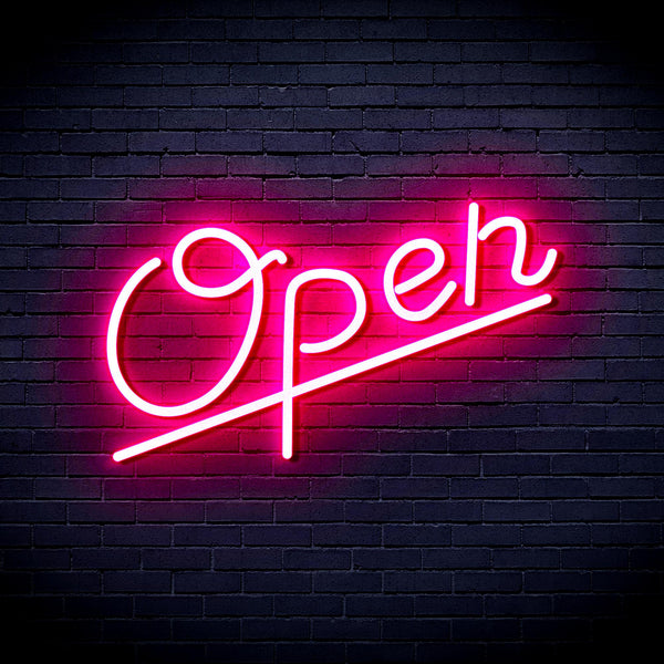 advpro-open-ultra-bright-led-neon-sign-fnu0245 - Pink
