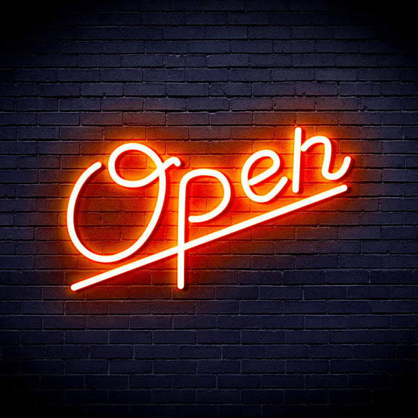 advpro-open-ultra-bright-led-neon-sign-fnu0245 - Orange