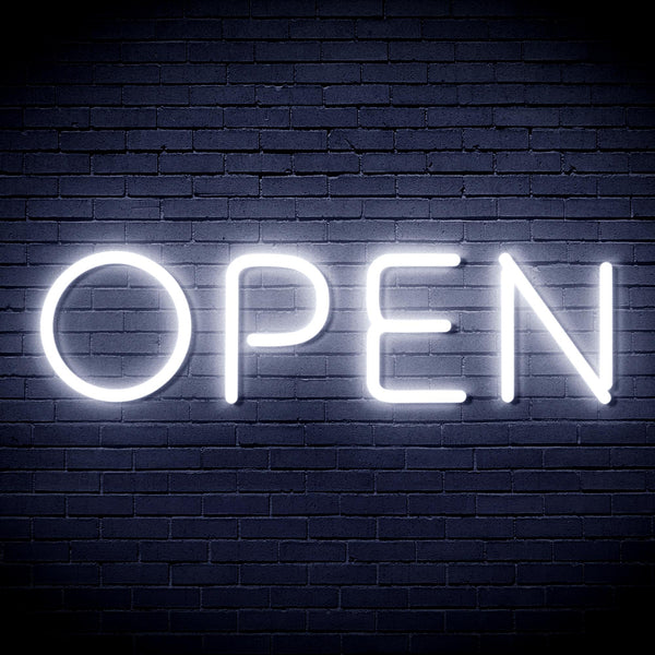 advpro-open-ultra-bright-led-neon-sign-fnu0246 - White
