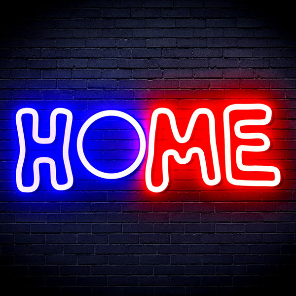 advpro-home-ultra-bright-led-neon-sign-fnu0247 - Blue & Red