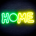 advpro-home-ultra-bright-led-neon-sign-fnu0247 - Green & Yellow