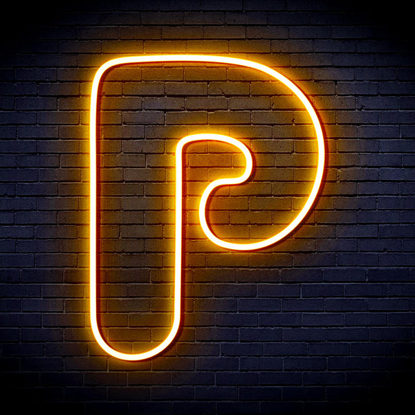 advpro-parking-sign-ultra-bright-led-neon-sign-fnu0249 - Golden Yellow
