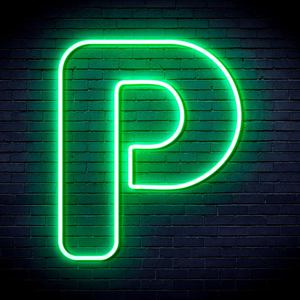 advpro-parking-signage-ultra-bright-led-neon-sign-fnu0250 - Green
