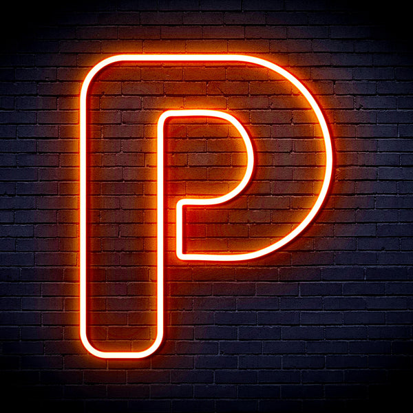 advpro-parking-signage-ultra-bright-led-neon-sign-fnu0250 - Orange